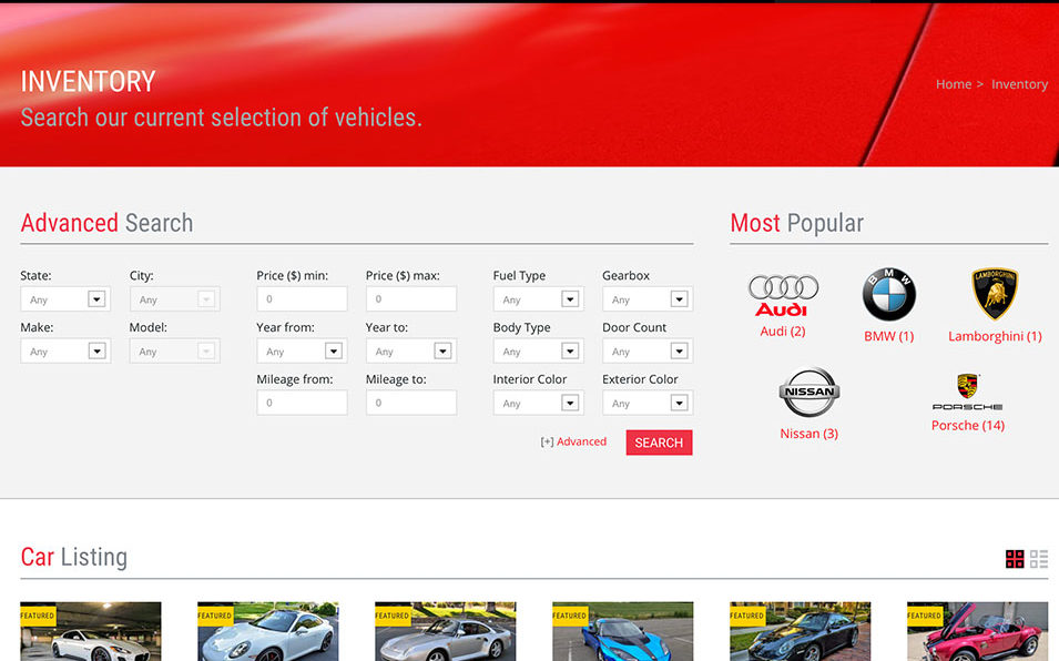Overton Automotive - A Dapper Racoon Creative Website